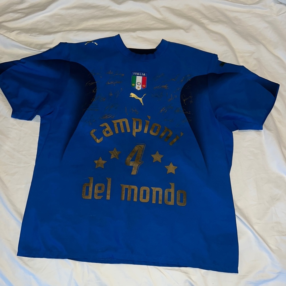 Puma Men’s Italy Italia Azzurri World Cup Jersey XL